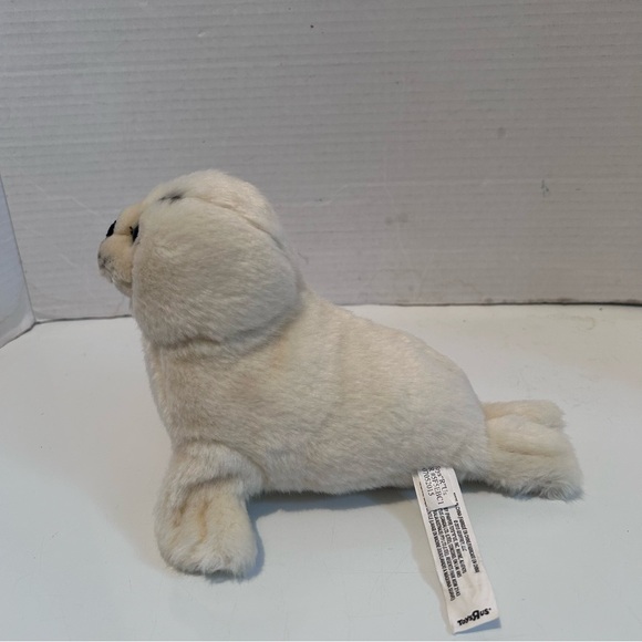 White seal plush 9” long ToysRus - Picture 3 of 5